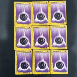 Pokemon TCG Physic Energy 164/165 Expedition Base Set E Reader 2002 Lot Of 9 - Image 1