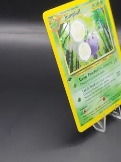 Pokemon 1st Edition Neo Genesis Jumpluff Holo Rare W/Swirl 7/111 🍃 - Image 3