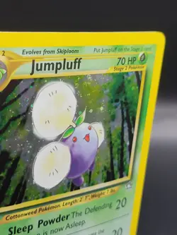 Pokemon 1st Edition Neo Genesis Jumpluff Holo Rare W/Swirl 7/111 🍃 - Image 4