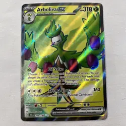 Pokemon TCG Arboliva ex 207/182 Ultra Rare SV10: Destined Rivals Near Mint - Image 1
