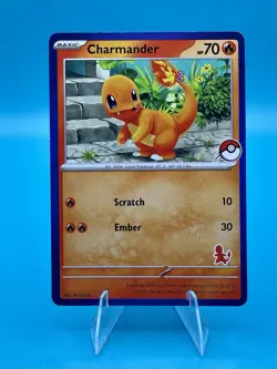 Pokemon TCG 2023 Charmander My First Battle Deck Exclusive Stamp English - Image 1