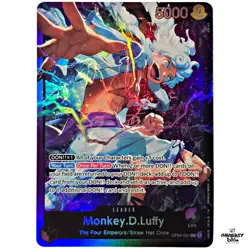 One Piece Card Monkey D Luffy OP09-061 Starter Deck: Purple Black ST26 English - Image 1