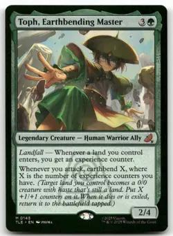 Toph, Earthbending Master MTG Avatar: The Last Airbender: Eternal-Legal 145 M NM - Image 1