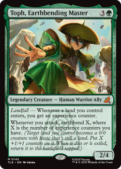 Toph, Earthbending Master Avatar: The Last Airbender: Eternal-Legal - Near Mint - Image 1