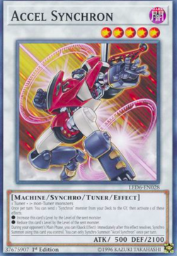 3X NM Accel Synchron - LED6-EN028 - Common 1st Edition yugioh PLAYSET - Image 1