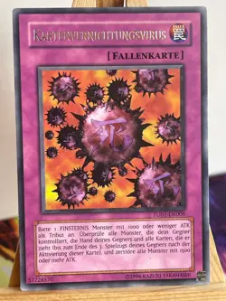 Kartenvernichtungsvirus TU01-DE006 Rare Deutsch EX YUGIOH - Image 1