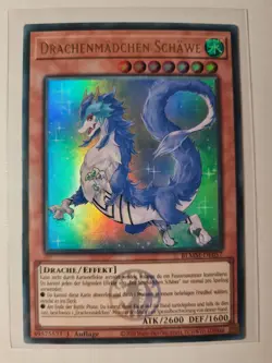 Yu-Gi-Oh! Drachenmadchen Schawe • BLMM-DE057 • Ultra Rare • Deutsch • NM - Image 3