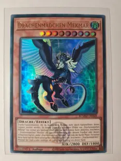 Yu-Gi-Oh! Drachenmadchen Mekmar • BLMM-DE048 • Ultra Rare • Deutsch • NM - Image 3