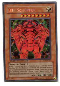 Yu-Gi-Oh! PLAYED/POOR Der Schopfer Secret Rare - Image 1