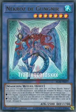 ♦Yu-Gi-Oh!♦ Nekroz de Gungnir : BLAR-FR077 UR - Image 1