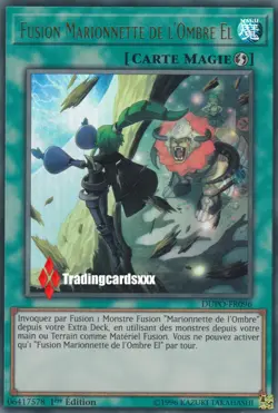 ♦Yu-Gi-Oh!♦ Fusion Marionnette de l'Ombre El : DUPO-FR096 -VF/Ultra Rare- - Image 1