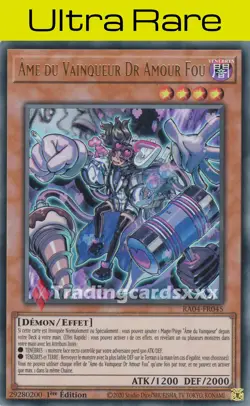 Yu-Gi-Oh! Ame du Vainqueur Dr Amour Fou : UR RA04-FR045 - Image 1