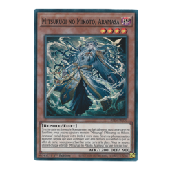 Yu-Gi-Oh! 🇫🇷 Mitsurugi no Mikoto Aramasa ALIN-FR090 SR Intuition d'Alliance - Image 1