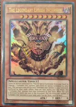 YuGiOh The Legendary Exodia Incarnate Ultra Rare LDK2-ENY01 NM - Image 1