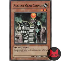 Yugioh Ancient Gear Cannon SD10-EN016 Common 1st Edition NM - Image 1