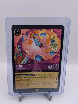 Lorcana TCG - Genie - Main Attraction 49/204 Shimmering Skies Regular Legendary - Image 1
