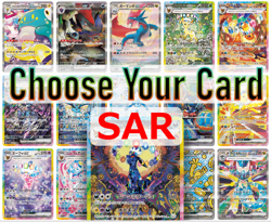 Pokemon SAR Full Art Charizard Umbreon Team Rocket's Choose Your Cards Japanese - Image 1