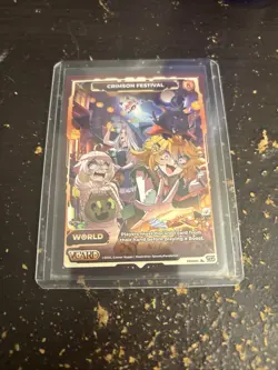 Gamersupps Vcard Crimson Festival - Power 9 Halloween Promo Card - Image 1