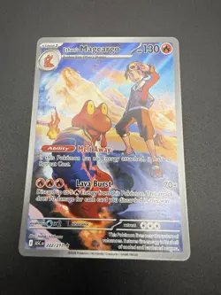 Pokemon Ethan's Magcargo 222/217 ASC Fire Stage Card English Ascended Heroes 🔥 - Image 1