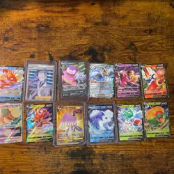 Pokemon Holo Lot”12 Cards” Mixed Series. - Image 1