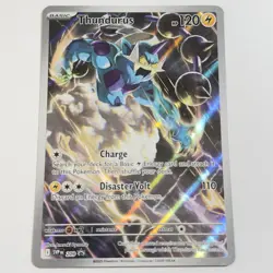 Thundurus 209 Promo Holo Card SV: Scarlet & Violet Promo Cards Pokemon TCG NM - Image 1