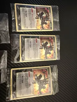 Pokemon Greninja SWSH144 25th Anniversary Promo sealed Card Lot (5) swirl - Image 3