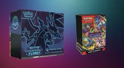Pokemon Center Lot of 2: PC Phantasmal Flames Etb + Booster Bundle - Image 1