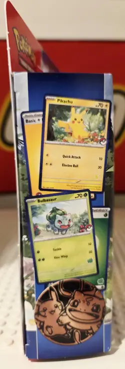 Pokemon My First Battle Bulbasaur And Pikachu TCG Set New - Image 3