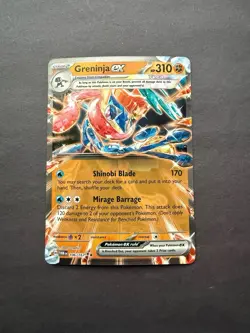 Pokemon Greninja ex 106/167 Sv06 Twilight Masquerade Holo Double Rare EX 310 HP - Image 1