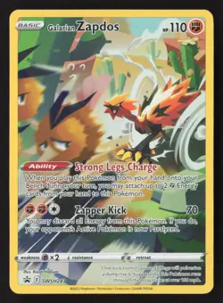 Galarian Zapdos Promo SWSH: Sword & Shield Promo Cards SWSH283 NM - Image 1