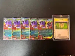 5 X MBG Starter Set Mega Gengar ex 003/021 Pokemon Card Japanese NM - Image 1