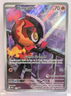 Charcadet 022 Pokemon Center Stamped Promo - Image 1