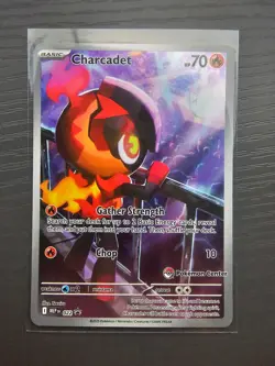 Charcadet STAMPED Pokemon Center black star promo 022 - Image 1
