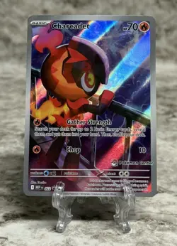 Charcadet Pokemon Center STAMP Exclusive Black Star Promo 022 - Image 1