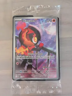 Charcadet Pokemon Center Stamped Black Star Promo 022 Sealed - Image 1