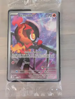 Charcadet Pokemon Center Stamped Black Star Promo 022 Sealed - Image 2