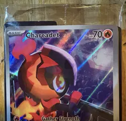 Charcadet Pokemon Center Stamped Black Star Promo 022 Sealed - Image 2