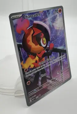 Pokemon TCG - Charcadet 022 Pokemon Center Stamped Black Star Promo, EN, NM+ - Image 2
