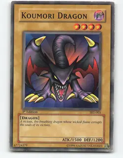 Koumori Dragon #SKE-003 1st Edition Yugioh Card - Image 1