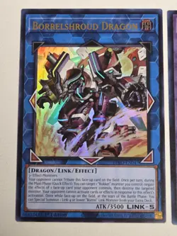 Borrelshroud Dragon BPRO-EN047 Ultra Rare Yugioh Burst Protocol +1 FREE BONUS - Image 2