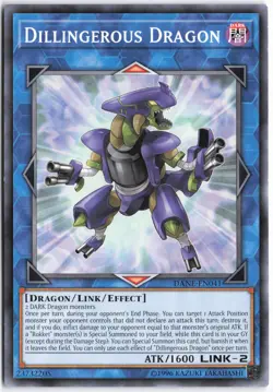 Yugioh - Dillingerous Dragon DANE-EN041 Unlimited - Dark Neostorm - Image 1