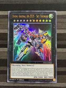 Yugioh | Divine Arsenal AA-Zeus - Sky Thunder | STAX | Ultra Rare | 1st | NM - Image 1