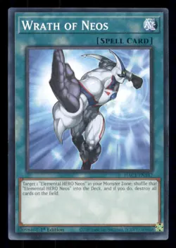 Yu-gi-oh Wrath of Neos #HAC1-EN167 Hidden Arsenal: Chapter 1 LP - Image 1