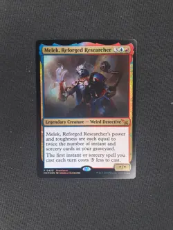 MTG Murders at Karlov Manor - Melek, Reforged Researcher - FOIL - NM - Image 1
