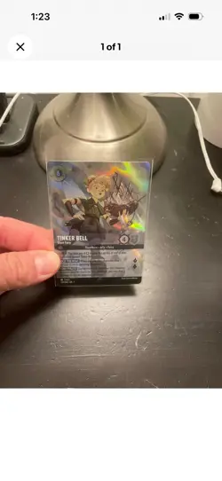 Disney Lorcana Tinker Bell - Giant Fairy (Enchanted) 216/204 EN1 - Image 1