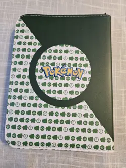Pokemon Binder Bulbasaur With 50 Sleeves, Zip Closure, & Wrist Strap NEW - Image 2