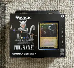MTG Magic The Gathering Final Fantasy Commander Deck Scions and Spellcraft - Image 1