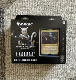 MTG Magic The Gathering Final Fantasy Commander Deck Scions and Spellcraft - Image 1