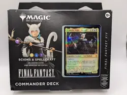 Magic The Gathering Final Fantasy Scions And Spellcraft Commander Deck NEW - Image 1