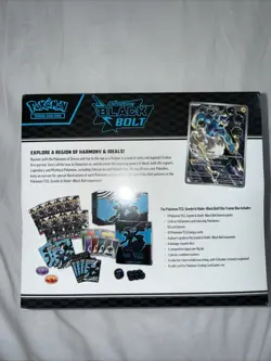Pokemon TCG S&V Black Bolt - Elite Trainer Box ETB - Brand New & Sealed - Image 3